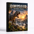 Dinosaur Scenes Pack